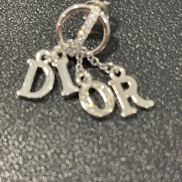 Dior Pierced Dangle Earrings with Crystals (JB1162) - Picture 3 of 3